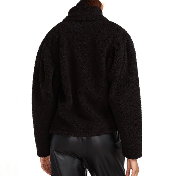 Express Sherpa Zip Up Jacket - Picture 5 of 8